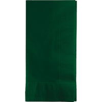 Bulk 600 pc Hunter Green 2 Ply Dinner Napkins  - Solid Color Party Tableware by Creative Converting