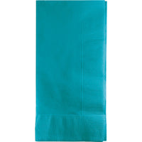 Bulk 600 pc Bermuda Blue 2 Ply Dinner Napkins  - Solid Color Party Tableware by Creative Converting