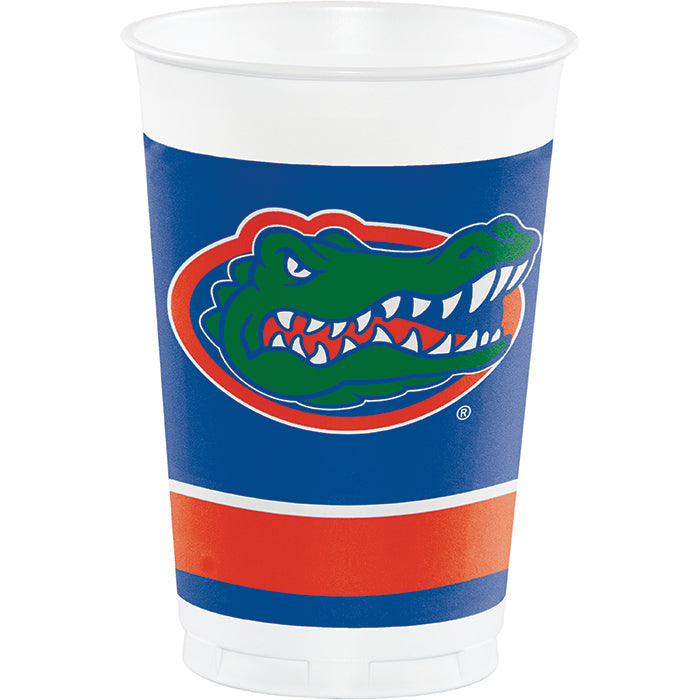 96 pc Bulk University of Florida 20 oz Plastic Cups - Sports Party Supplies by Creative Converting