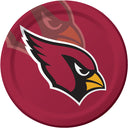 96 pc Bulk Arizona Cardinals Dinner Plates - Sports Party Supplies by Creative Converting