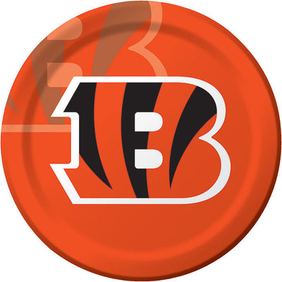 96/Case Bulk Cincinnati Bengals Dinner Plates