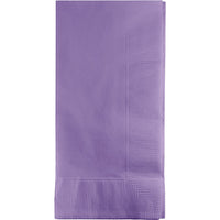 Bulk 600 pc Luscious Lavender 2 Ply Dinner Napkins  - Solid Color Party Tableware by Creative Converting