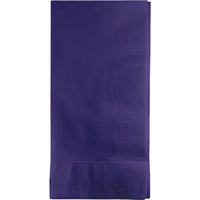 Bulk 600 pc Purple 2 Ply Dinner Napkins  - Solid Color Party Tableware by Creative Converting