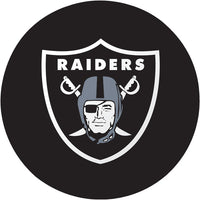 96 pc Bulk Las Vegas Raiders Dinner Plates - Sports Party Supplies by Creative Converting