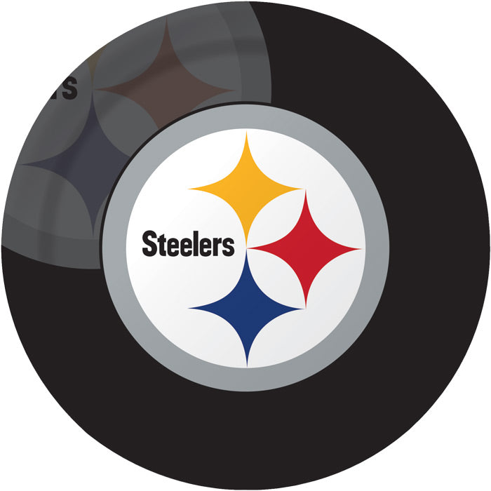96 pc Bulk Pittsburgh Steelers Dinner Plates - Sports Party Supplies by Creative Converting
