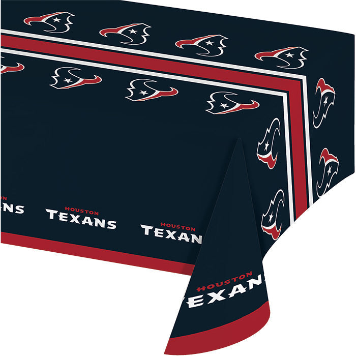 12 pc Bulk Houston Texans Table Covers - Sports Party Supplies by Creative Converting
