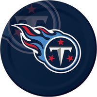 96 pc Bulk Tennessee Titans Dinner Plates - Sports Party Supplies by Creative Converting