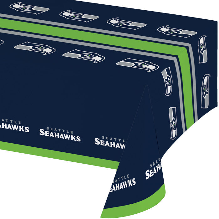 12 pc Bulk Seattle Seahawks Table Covers - Sports Party Supplies by Creative Converting