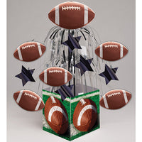 6 pc Bulk Tailgate Rush Cascading Foil Centerpieces - Sports Party Supplies by Creative Converting