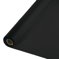 250 ft by 40 inch Black Velvet Banquet Roll - Solid Color Party Tableware by Creative Converting