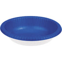 Bulk 200 pc Cobalt Blue 20 oz 20 oz Paper Bowls - Solid Color Party Tableware by Creative Converting