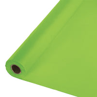 Fresh Lime Plastic Banquet Table Roll 100ft x 40 inch - Solid Color Party Tableware by Creative Converting