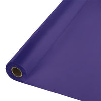 Purple Plastic Banquet Table Roll 100ft x 40 inch - Solid Color Party Tableware by Creative Converting