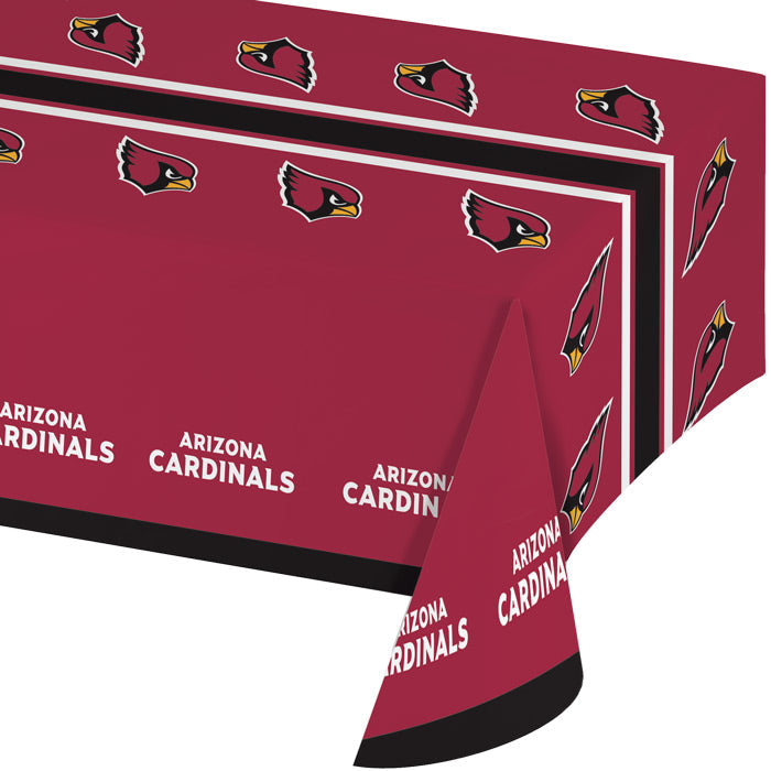 12 pc Bulk Arizona Cardinals Table Covers - Sports Party Supplies by Creative Converting