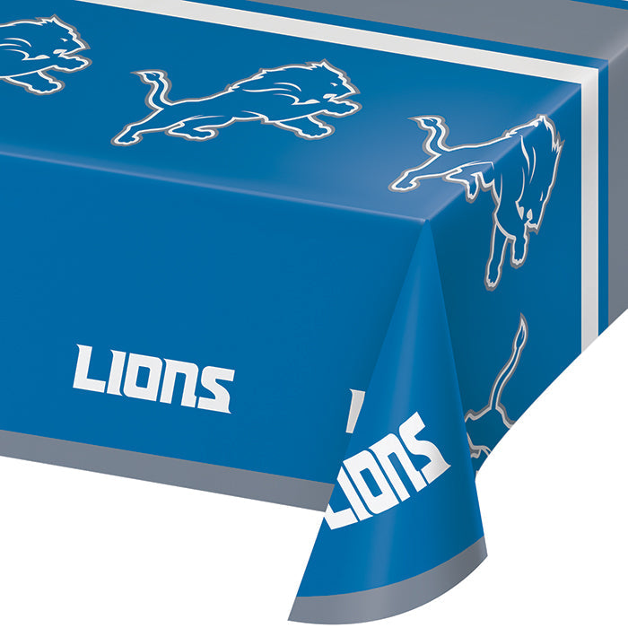 12 pc Bulk Detroit Lions Table Covers - Sports Party Supplies by Creative Converting