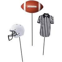 18 pc Bulk Football DIY Centerpieces Sticks - Sports Party Supplies by Creative Converting