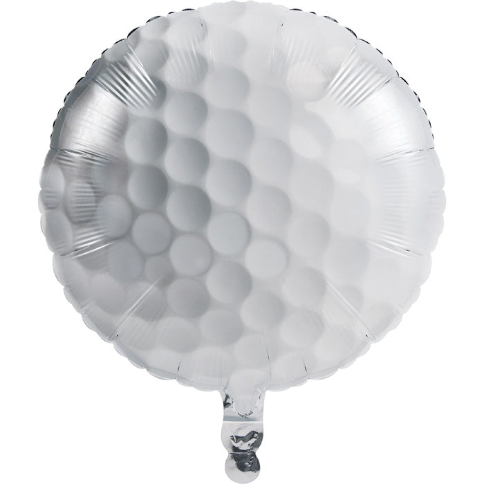 10 pc Bulk Golf Mylar Balloons - Sports Party Supplies by Creative Converting