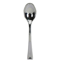 Bulk 288 pc Silver Metallic Sensations Mini Spoons  - Solid Color Party Tableware by Creative Converting