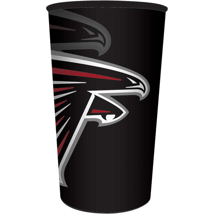 20 pc Bulk Atlanta Falcons 22 oz Plastic Stadium Cups - Sports Party Supplies by Creative Converting