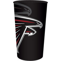20 pc Bulk Atlanta Falcons 22 oz Plastic Stadium Cups - Sports Party Supplies by Creative Converting