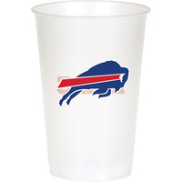 96 pc Bulk Buffalo Bills 20 oz Plastic Cups - Sports Party Supplies by Creative Converting