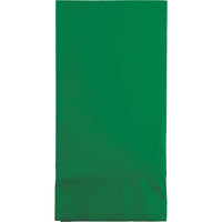 Bulk 192 pc Emerald Green 3 Ply Guest Towels  - Solid Color Party Tableware by Creative Converting