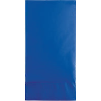 Bulk 192 pc Cobalt Blue Guest Towels 3 ply  - Solid Color Party Tableware by Creative Converting