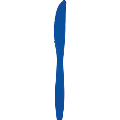 Bulk 288 pc Cobalt Blue Knives  - Solid Color Party Tableware by Creative Converting
