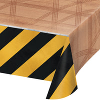 6 pc Bulk Big Dig Construction Plastic Table Covers - Birthday Party Supplies by Creative Converting