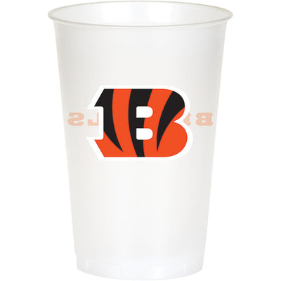 96/Case Bulk Cincinnati Bengals 20 oz Plastic Cups