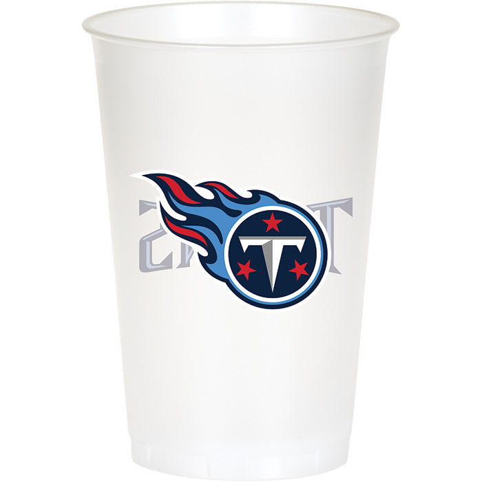 96 pc Bulk Tennessee Titans 20 oz Plastic Cups - Sports Party Supplies by Creative Converting