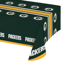 12 pc Bulk Green Bay Packers Table Covers - Sports Party Supplies by Creative Converting