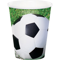 96 pc Bulk Soccer 9 oz Cups - Sports Party Supplies by Creative Converting