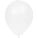 Bulk 180 pc White Latex Balloons  - Solid Color Party Tableware by Creative Converting