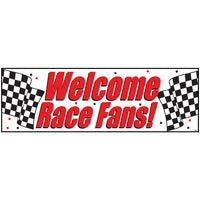 6 pc Bulk Racing Giant Party Banners - Sports Party Supplies by Creative Converting