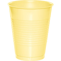 Bulk 240 pc Mimosa 16 oz Plastic Cups - Solid Color Party Tableware by Creative Converting