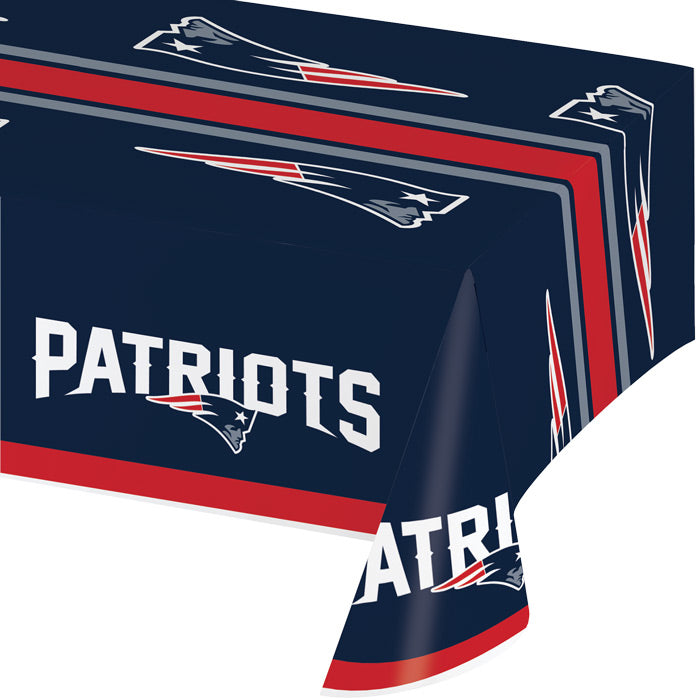 12 pc Bulk New England Patriots Table Covers - Sports Party Supplies by Creative Converting