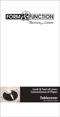 Bulk 12 pc White Better than Linen Table Covers - Solid Color Party Tableware by Creative Converting