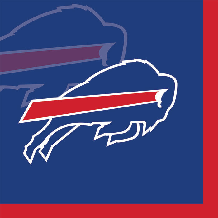 192 pc Bulk Buffalo Bills Beverage Napkins - Sports Party Supplies by Creative Converting