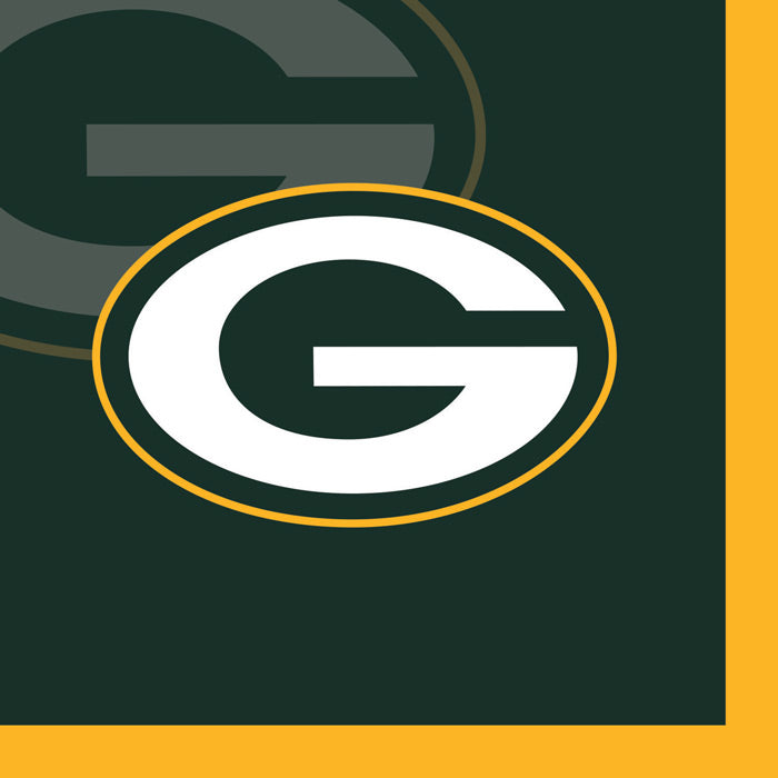 192 pc Bulk Green Bay Packers Beverage Napkins - Sports Party Supplies by Creative Converting