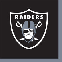 192 pc Bulk Las Vegas Raiders Beverage Napkins - Sports Party Supplies by Creative Converting