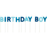 12 pc Bulk Birthday Boy Pick Candles - Birthday Party Supplies by Creative Converting