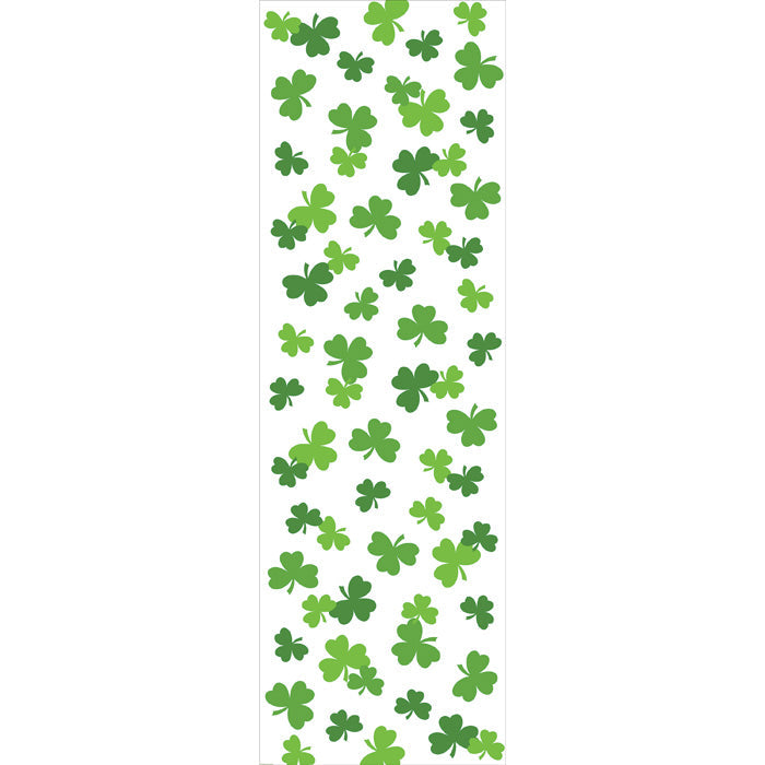 12 pc Bulk Shamrock Plastic Table Covers - St. Patricks Day Party Supplies by Creative Converting