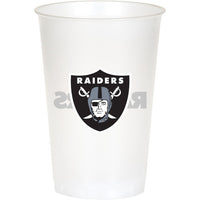 96 pc Bulk Las Vegas Raiders 20 oz Plastic Cups - Sports Party Supplies by Creative Converting