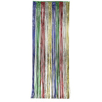 6 pc Bulk Multicolor Foil Door Curtain - General Party Decorations and Accessories by Creative Converting