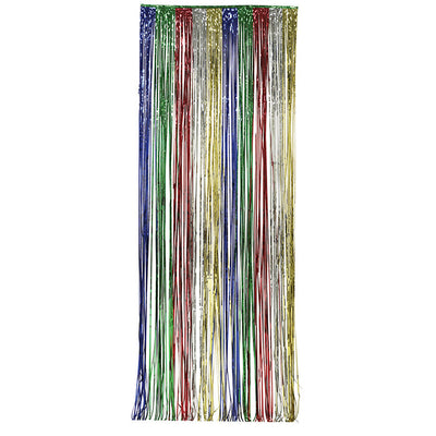 6 pc Bulk Multicolor Foil Door Curtain - General Party Decorations and Accessories by Creative Converting