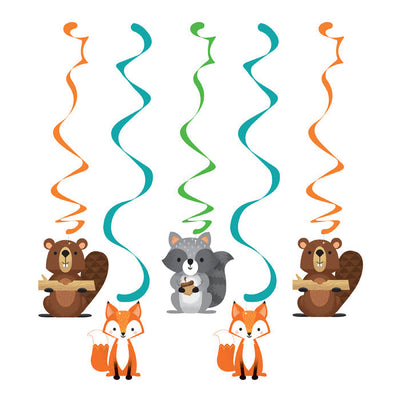 30 pc Bulk Wild One Woodland Dizzy Danglers - Birthday Party Supplies by Creative Converting