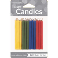 144 pc Bulk Magic Relight Candles - Birthday Party Supplies by Creative Converting