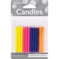 288 pc Bulk Fluorescent Candles - Birthday Party Supplies by Creative Converting