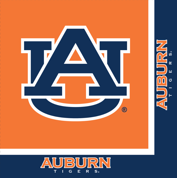240 pc Bulk Auburn Luncheon Napkin - Sports Party Supplies by Creative Converting